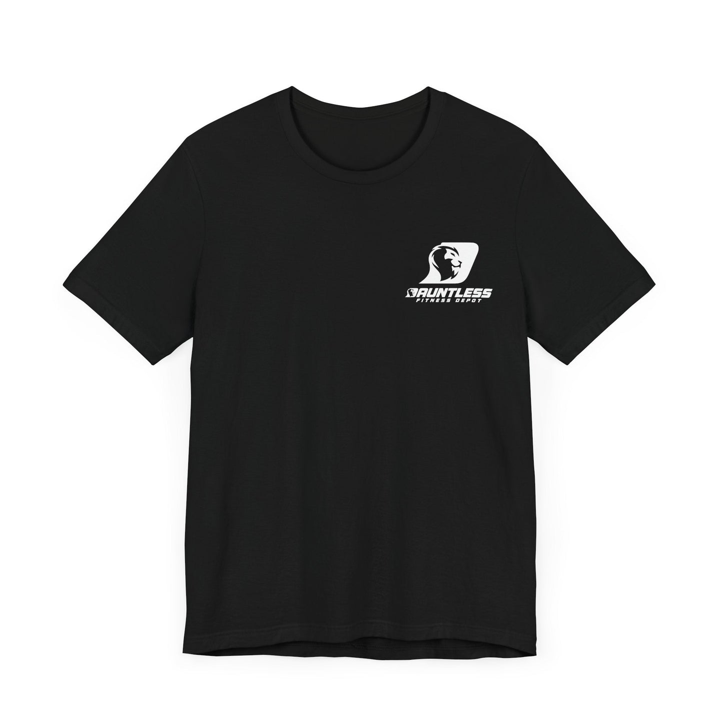 Life too short Short Sleeve Tee(Image on back) - Dauntless Fitness DepotPrintifyT-Shirt