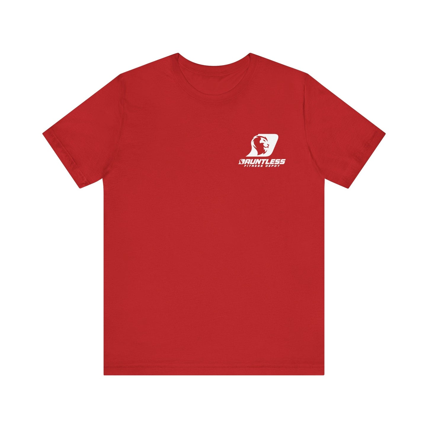 Life too short Short Sleeve Tee(Image on back) - Dauntless Fitness DepotPrintifyT-Shirt