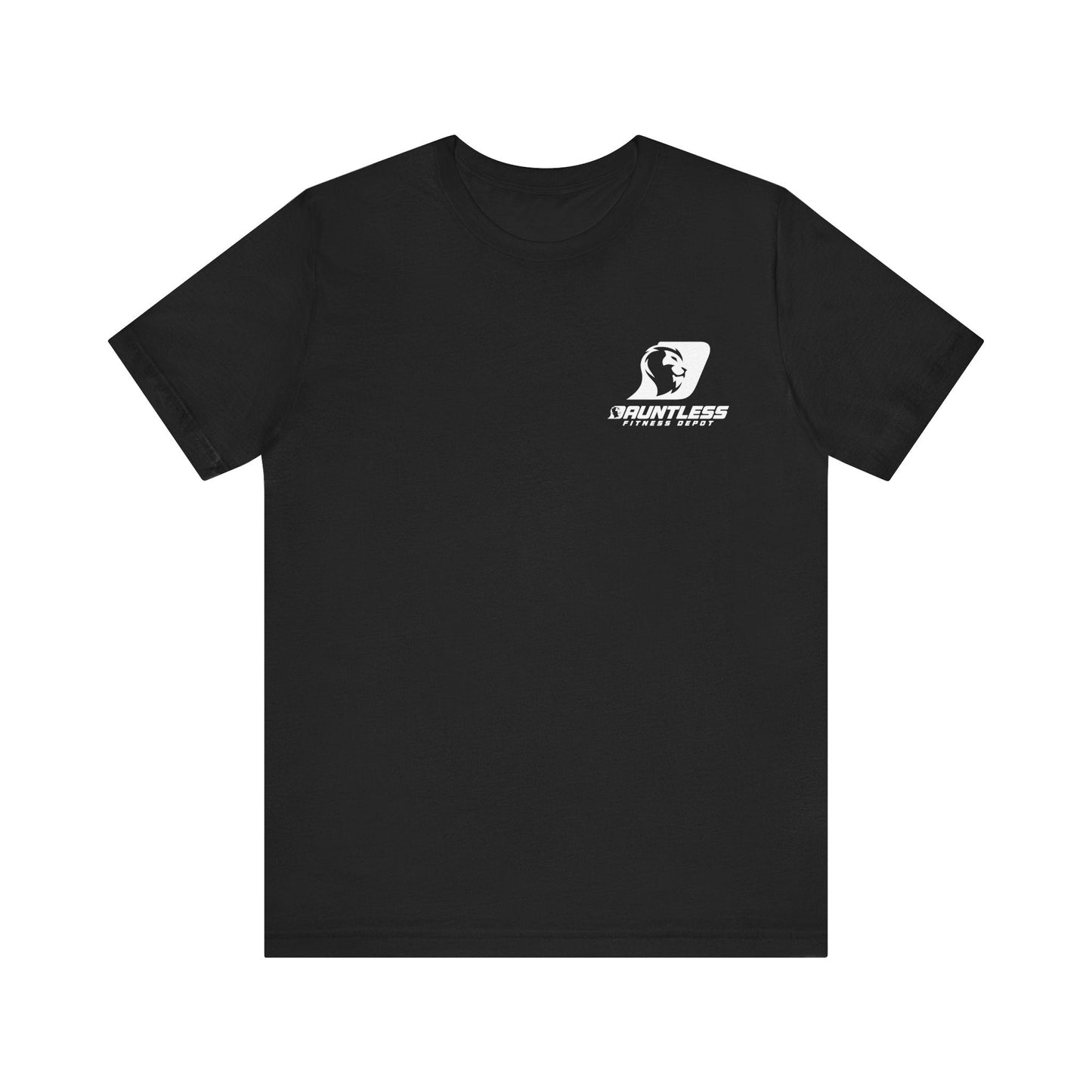 Life too short Short Sleeve Tee(Image on back) - Dauntless Fitness DepotPrintifyT-Shirt
