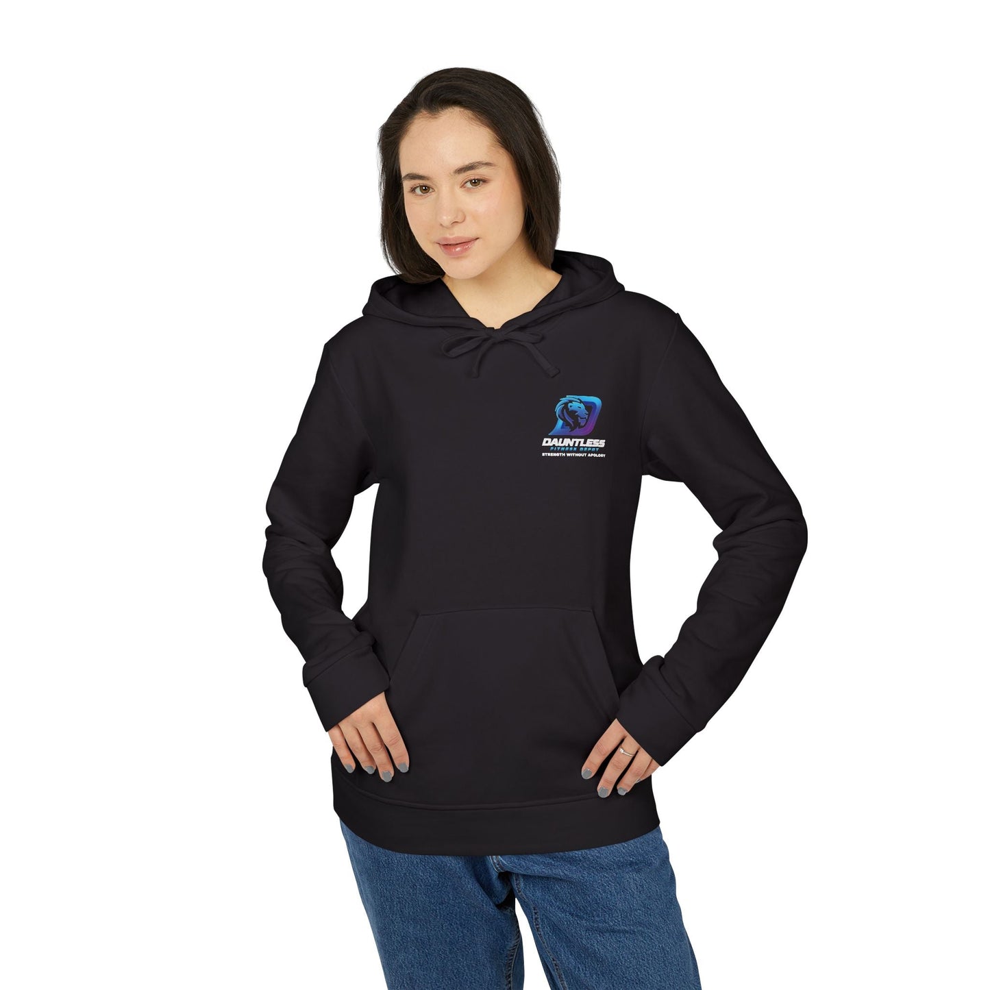 No Pain No Gain Butterfly Growth adidas® Fleece Hoodie - Dauntless Fitness DepotPrintifyHoodie